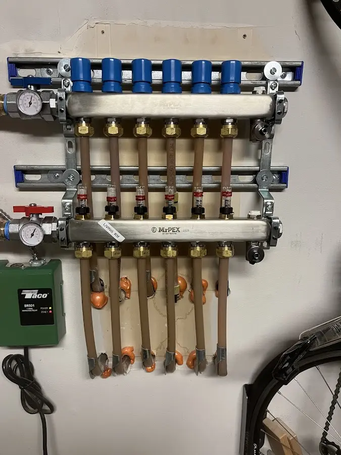 Plumber performing Leak Detection at a residential property in Vermilion